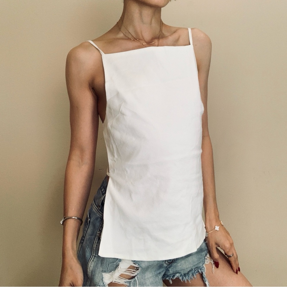 Brand New Zara linen top - Picture 10 of 13